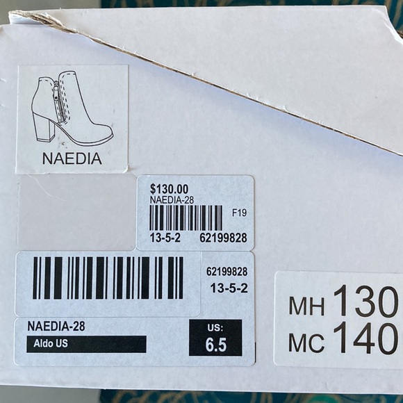 Aldo Naedia Ankle Boots (Cognac) - Picture 7 of 7